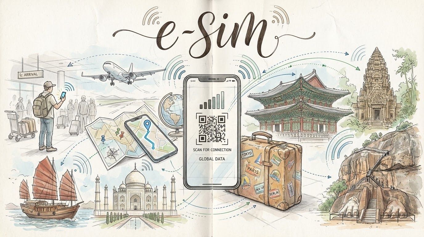 e-SIM для поездки